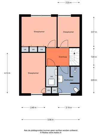 Floorplan - Oude Bocht 25, 3752 DE Bunschoten-Spakenburg